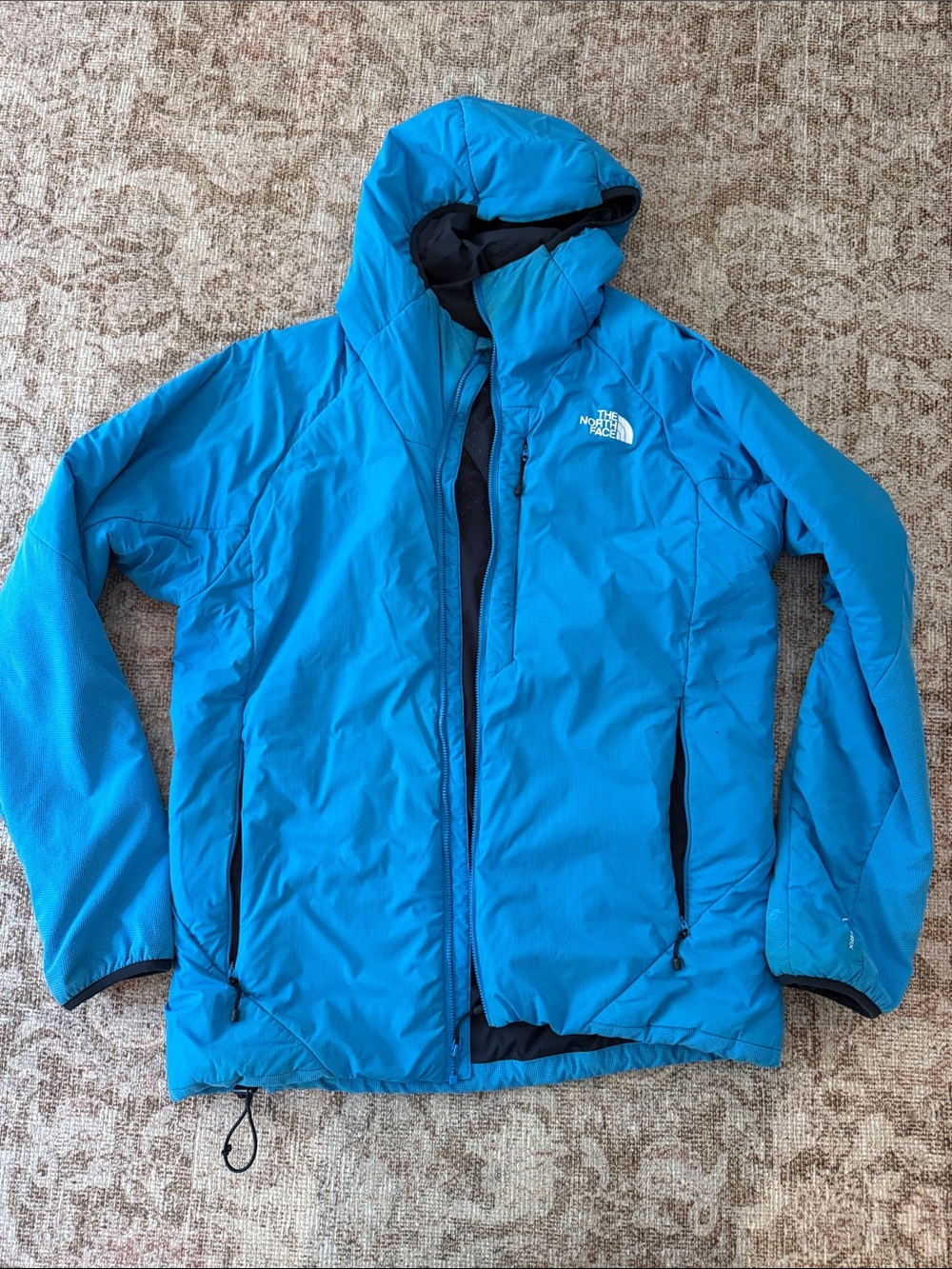 The North Face Men’s Turquoise Blue Hooded Jacket L